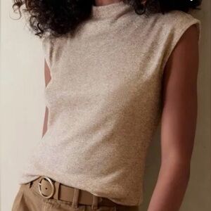 Banana Republic Gold Luxe Sleeveless Top